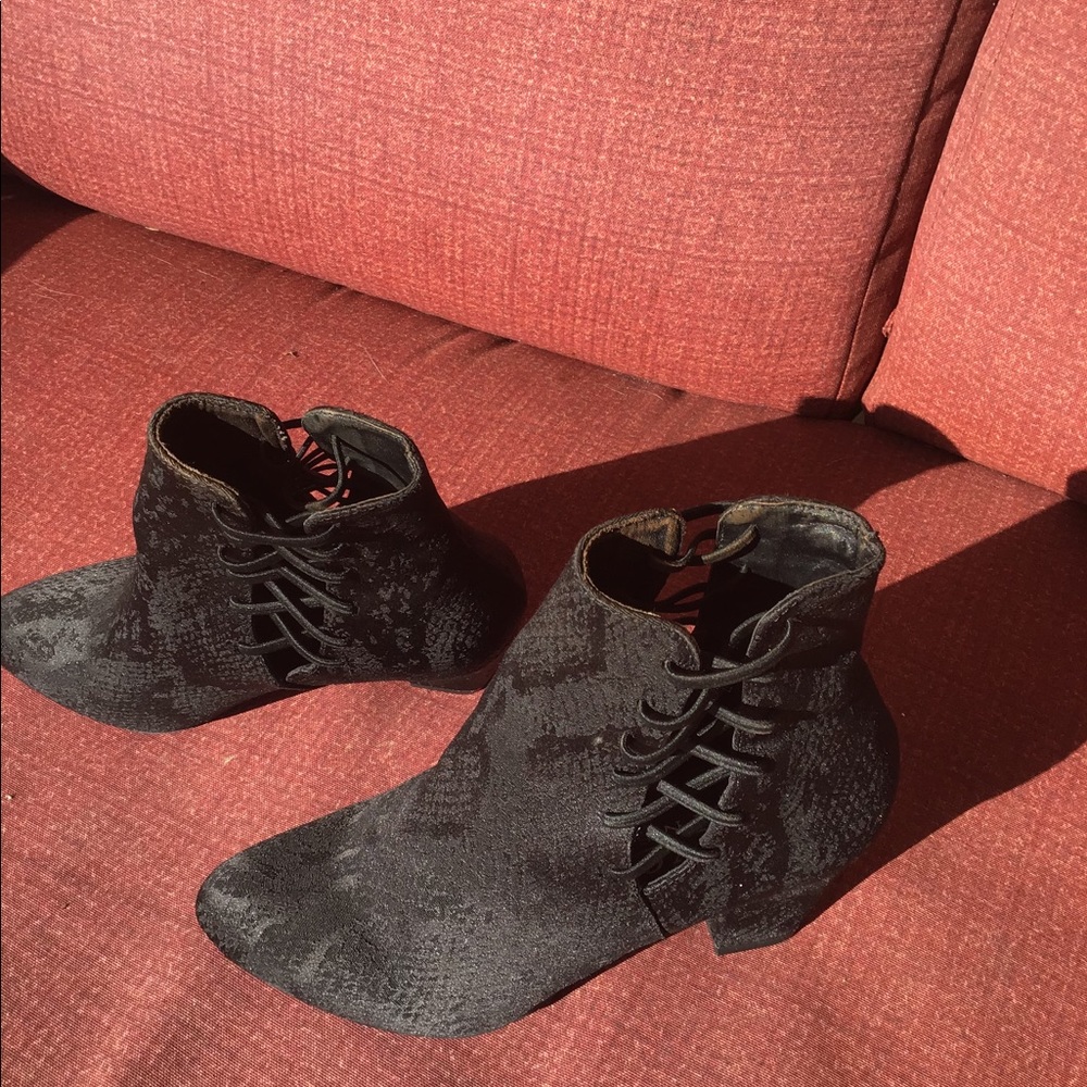 New York Transit size 7 Women’s granny core Victoria shoes heel boots - Picture 9 of 9